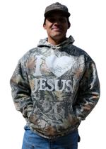 I Love Jesus Camo Hoodie