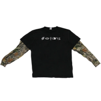 His Pain Your Gain Camo Long Sleeve Tee