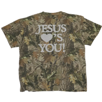I Love Jesus Camo Tee