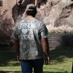 I Love Jesus Camo Tee