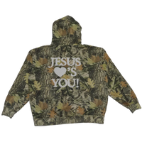 I Love Jesus Camo Hoodie